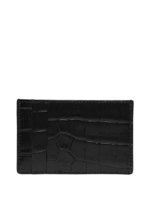 Porta carte con logo ALEXANDER MCQUEEN | 649212DZTIY1000